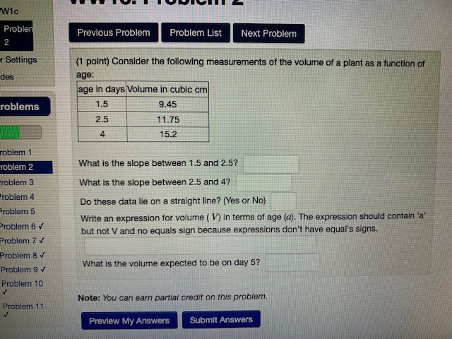 Solved W1c Problen Previous Problem Problem List Next | Chegg.com