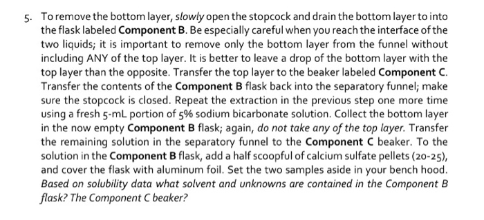 Solved Why is acetone used to rinse the original beaker and | Chegg.com