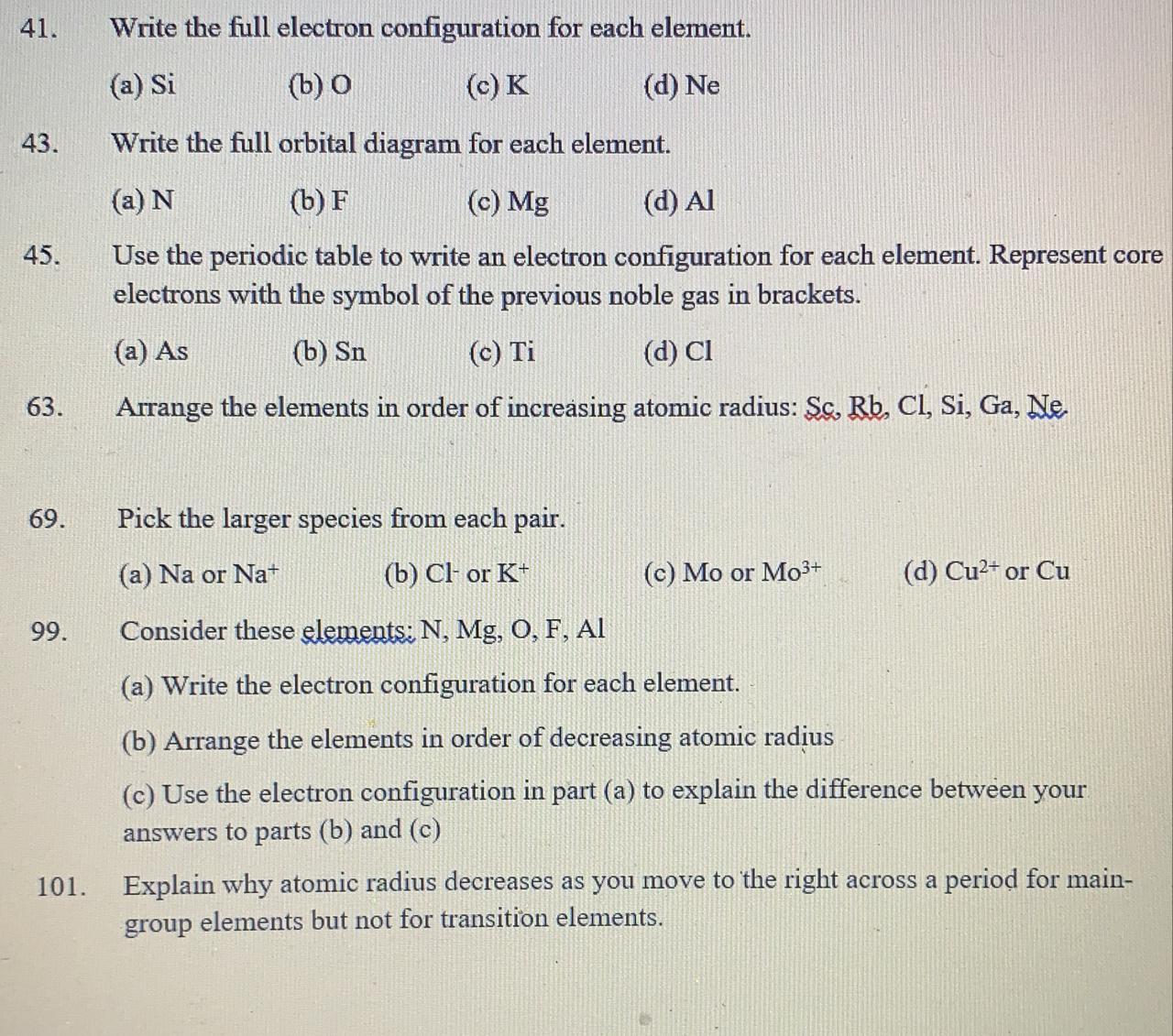 si electron configuration