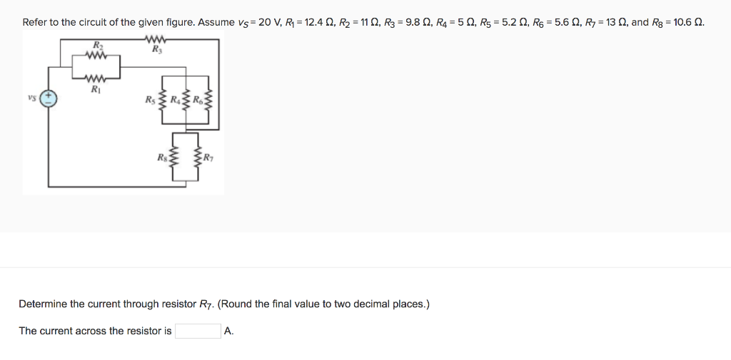 Solved Refer To The Circuit Of The Given Figure. Assume Vs= | Chegg.com