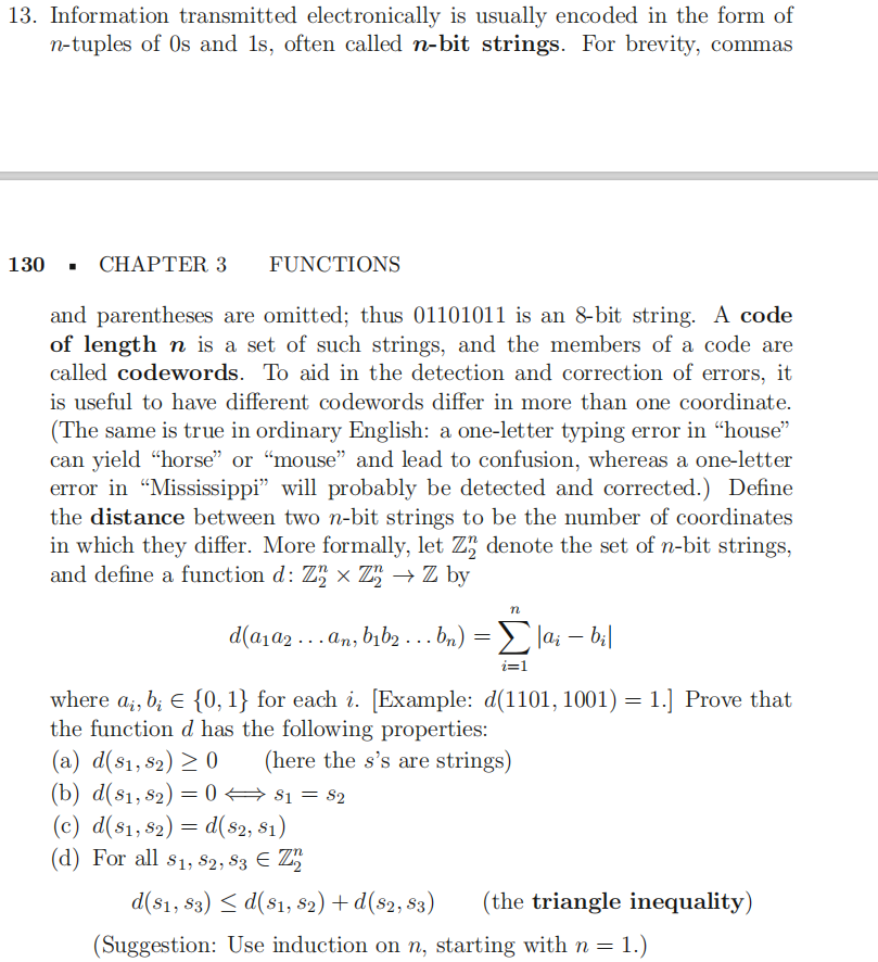 Solved 13. Information transmitted electronically is usually