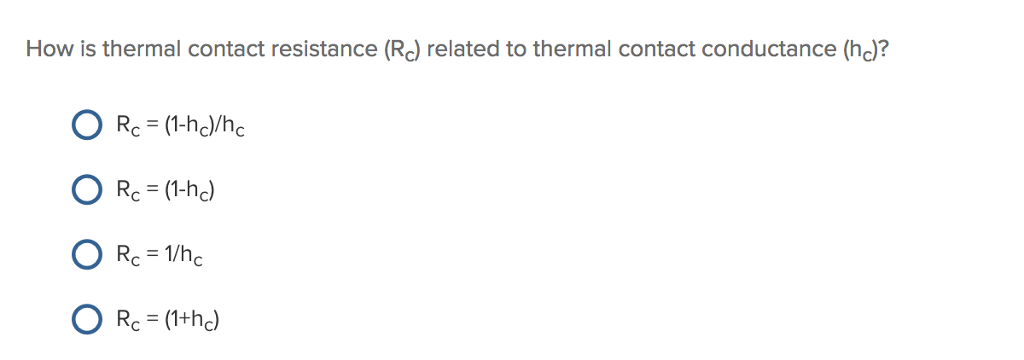 Solved Identify the correct expression for the temperature | Chegg.com
