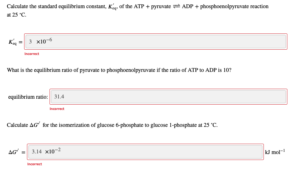 Solved The table contains the standard free energies of | Chegg.com