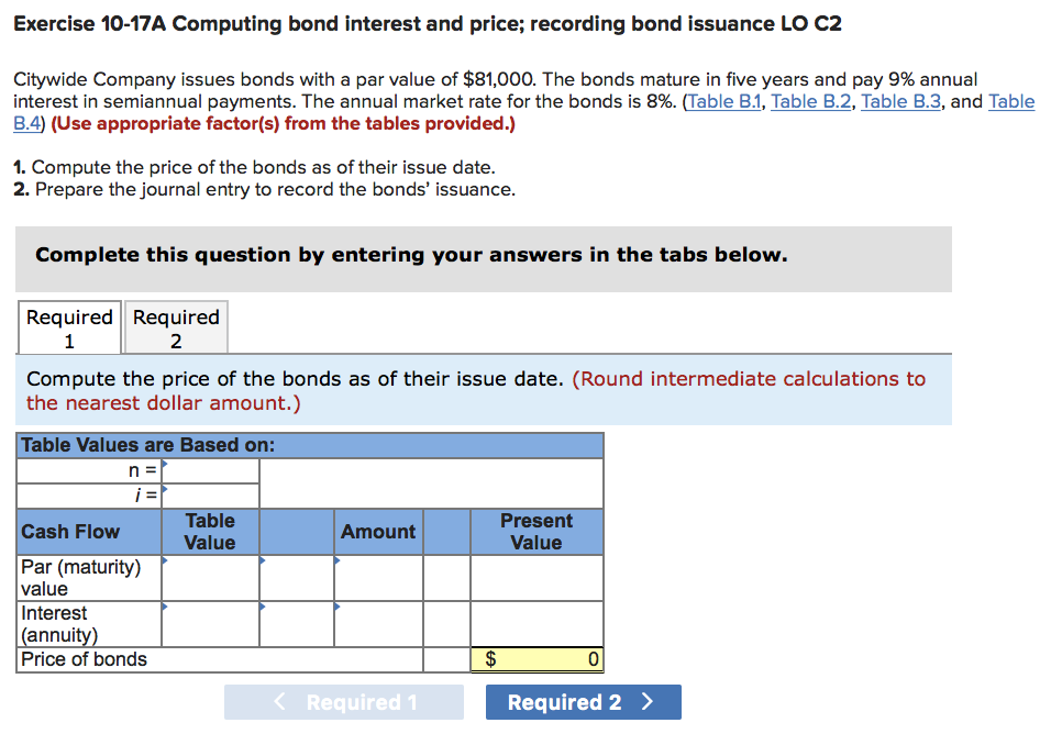 solved-exercise-10-17a-computing-bond-interest-and-price-chegg