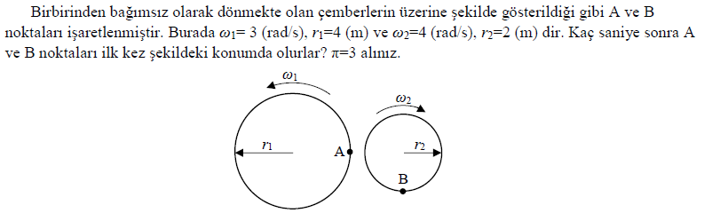 Solved Points A And B Are Marked On The Circles That | Chegg.com