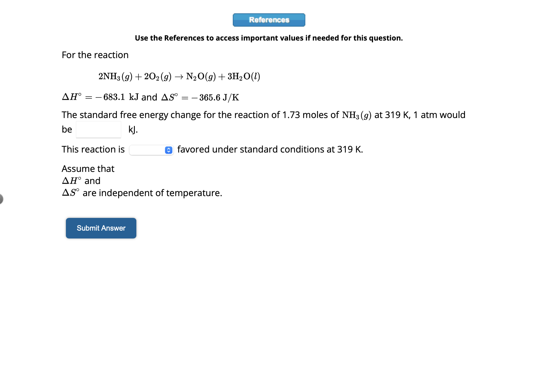 Use the References to access important values if | Chegg.com