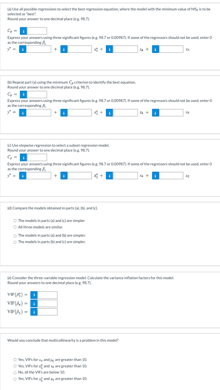 Solved The data shown in the table below represent the | Chegg.com
