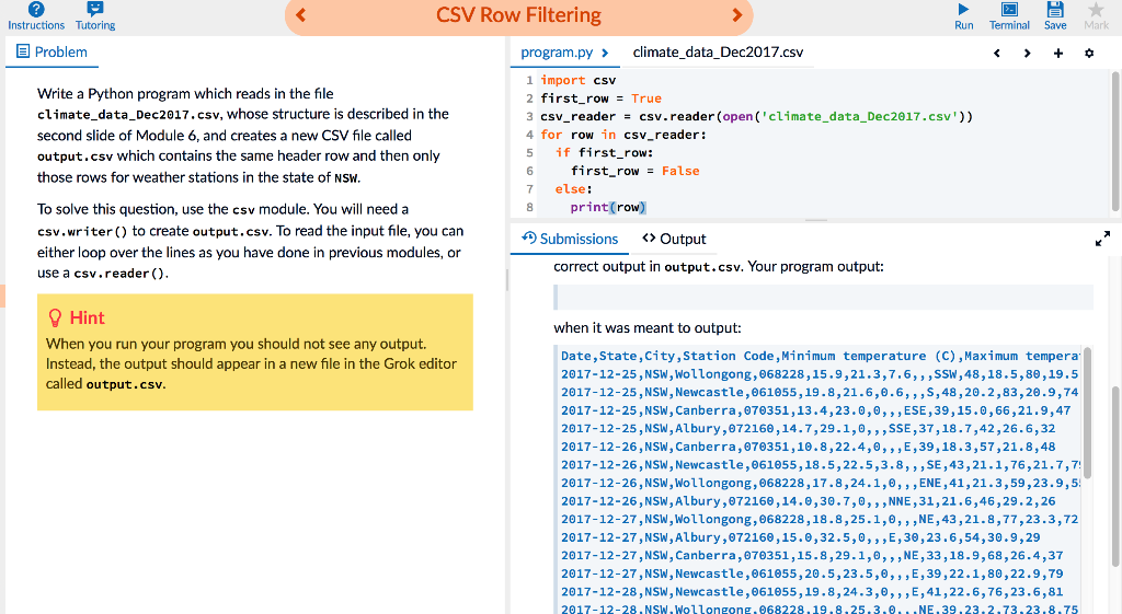 Solved Python coding: Write a Python program which reads in | Chegg.com