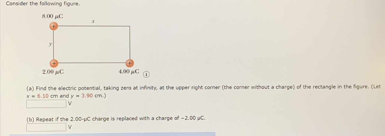 Solved The Two Charges In The Figure Below Are Separated By | Chegg.com