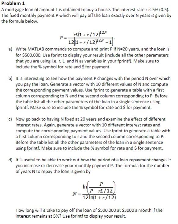 solved-problem-1-a-mortgage-loan-of-amount-lis-obtained-to-chegg