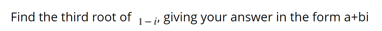 Solved ((3−3)i)7 find the magnitude of(1 3i) find the value Chegg com