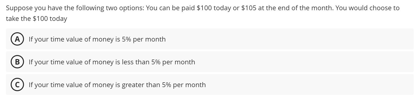 Solved Suppose You Have The Following Two Options You Can Chegg Com