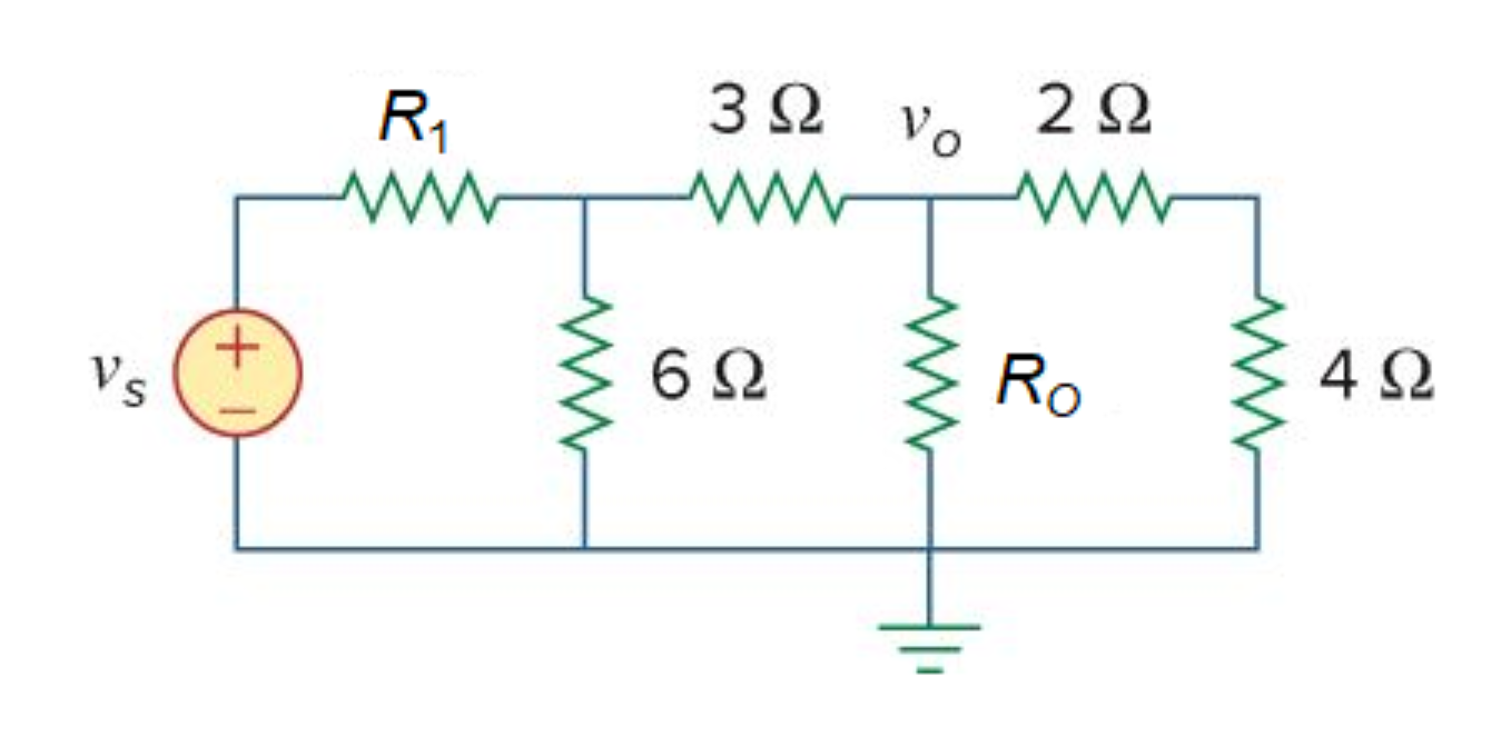 Solved 4.5 In the circuit shown in the image below, if R1 = | Chegg.com