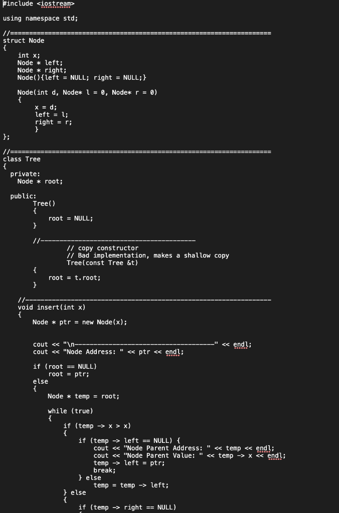 Solved Download the Program: BST-04-1.cpp Note that after | Chegg.com