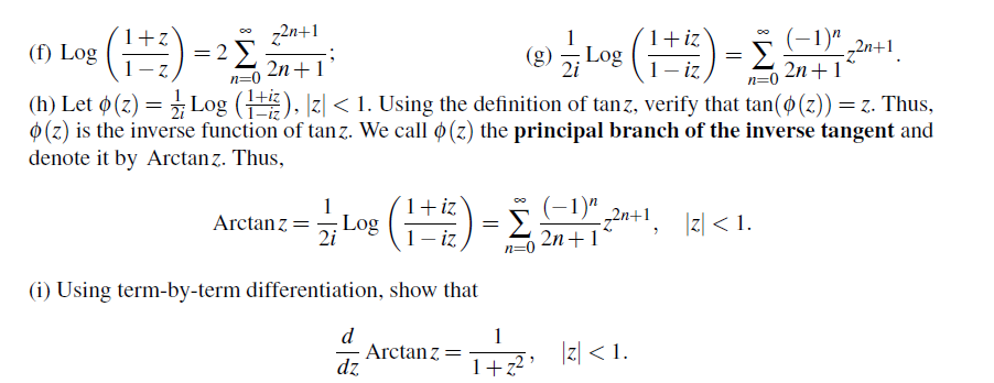 Solved 35. Project Problem: Log series and the inverse | Chegg.com
