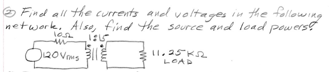 Solved & Find all the currents and voltages in the following | Chegg.com