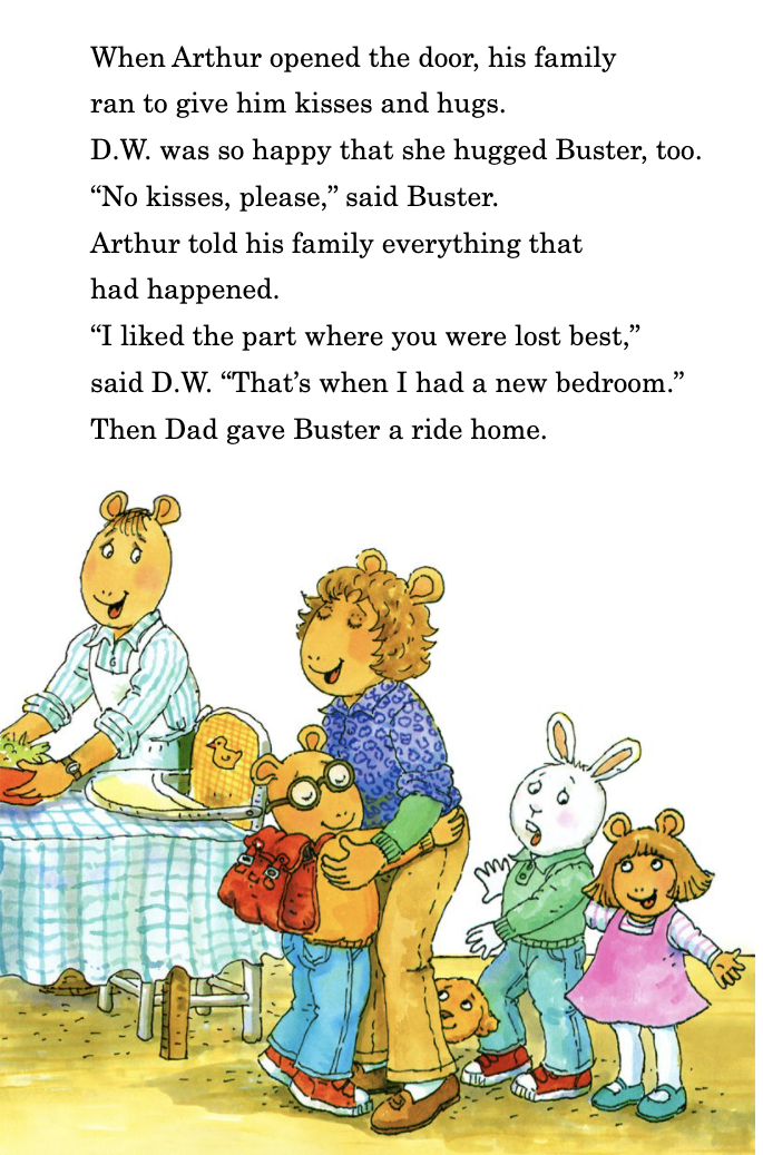 Solved MARC BROWN ARTHUR LOST AND FOUND LONE WAY DETOUR | Chegg.com