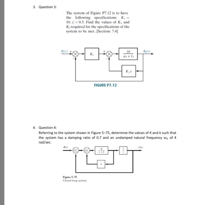 Solved 1. Question 1: B-5-22. Consider The Closed-loop | Chegg.com