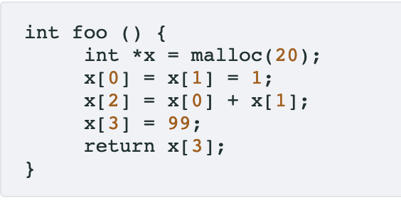 Solved Q6 Common Mistakes in C 5 Points Each of the | Chegg.com