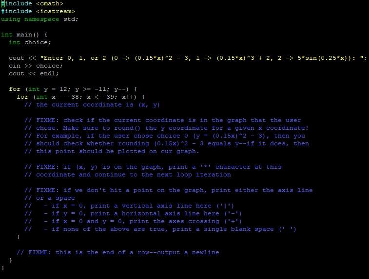 Solved #include #include using namespace std; int main() { | Chegg.com