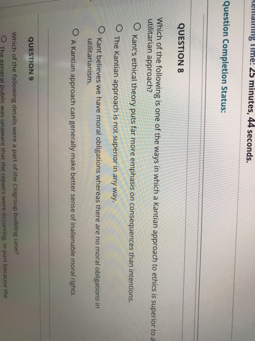 Solved Question Completion Status QUESTION6 Why does | Chegg.com