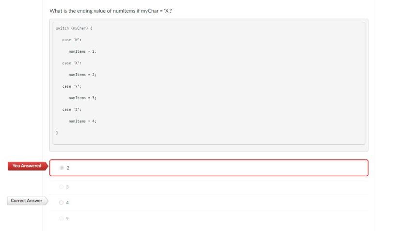 Solved Could someone help me to see why my answer was wrong | Chegg.com