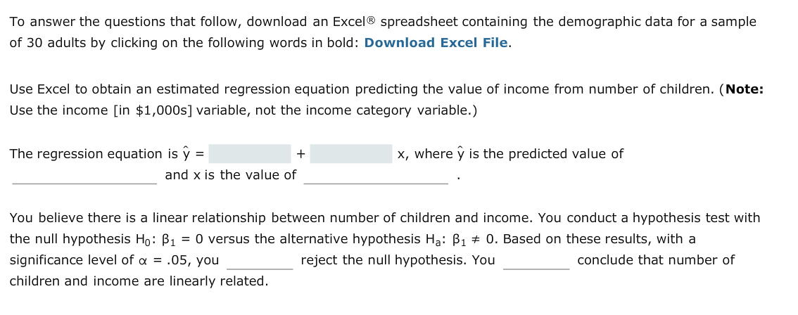 Solved To answer the questions that follow, download an | Chegg.com