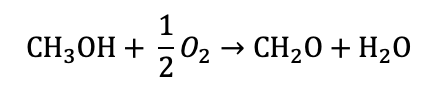 Solved Use the method of Molecular Balances Formaldehyde | Chegg.com