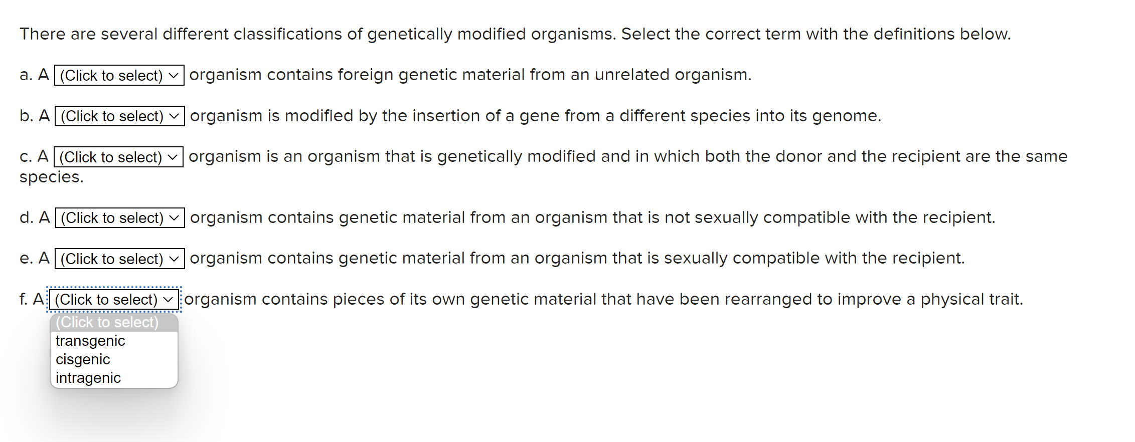 Solved There are several different classifications of | Chegg.com