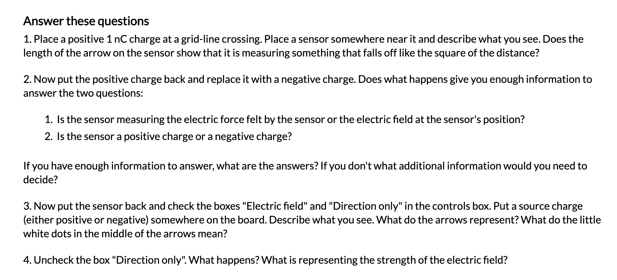 Solved Answer These Questions 1 Place A Positive 1 Nc Ch Chegg Com