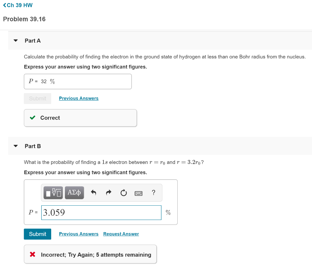Solved I have attempted to solve this problem and realized | Chegg.com
