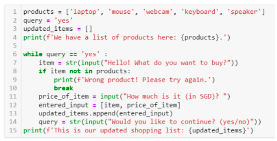 Solved How can the code below be improved? Propose and | Chegg.com