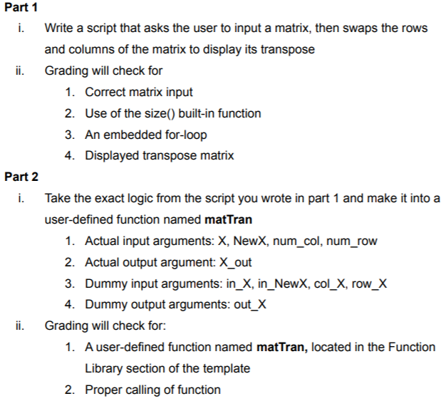 MATLAB Code please. Use template code provided. | Chegg.com