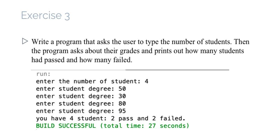 Solved Write a program that asks the user to type the number | Chegg.com