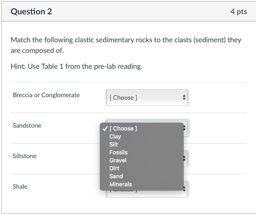 solved-question-1-1-pts-the-three-types-of-sedimentary-rocks-chegg