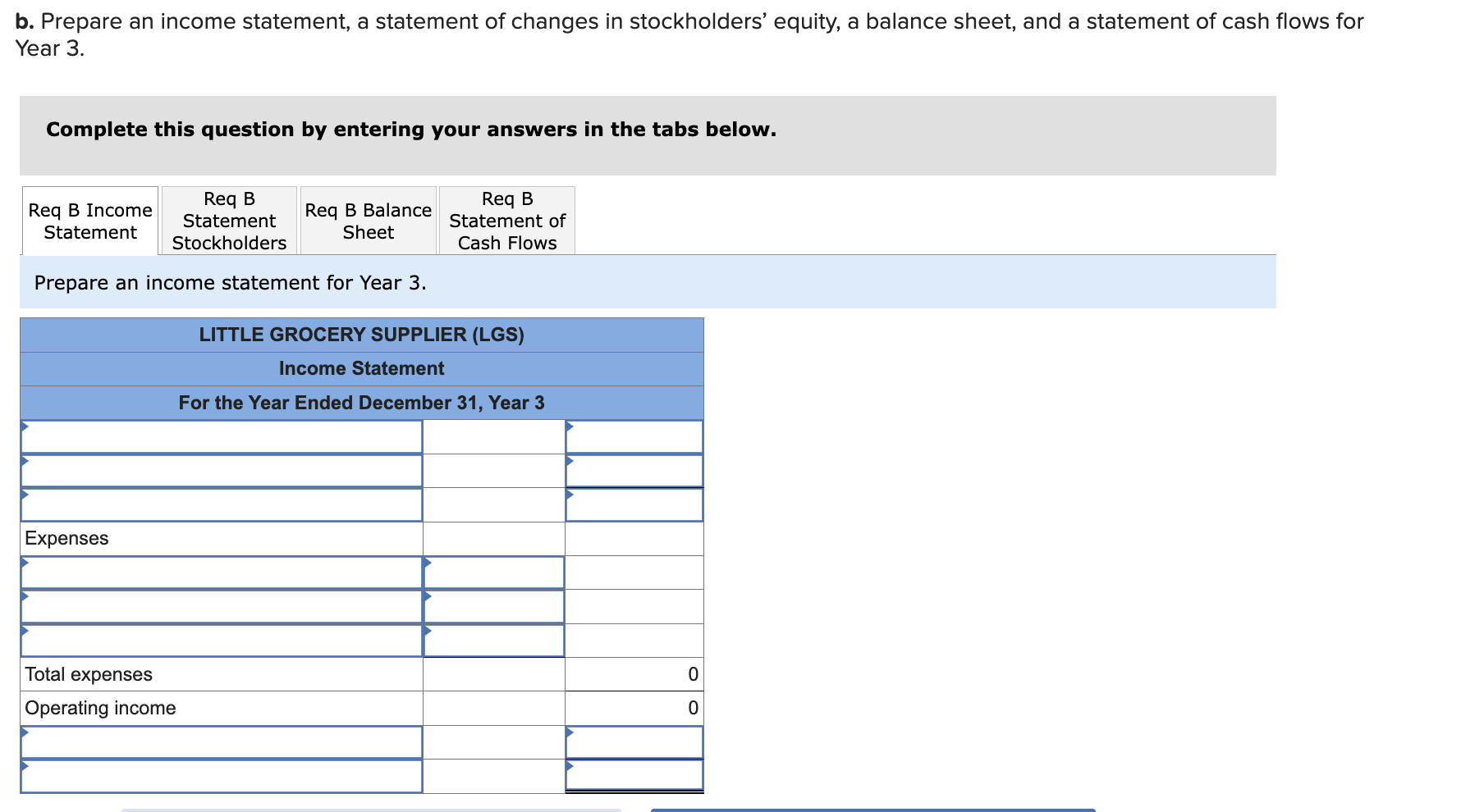 Solved Exercise 7-15A (Static) Comprehensive single-cycle