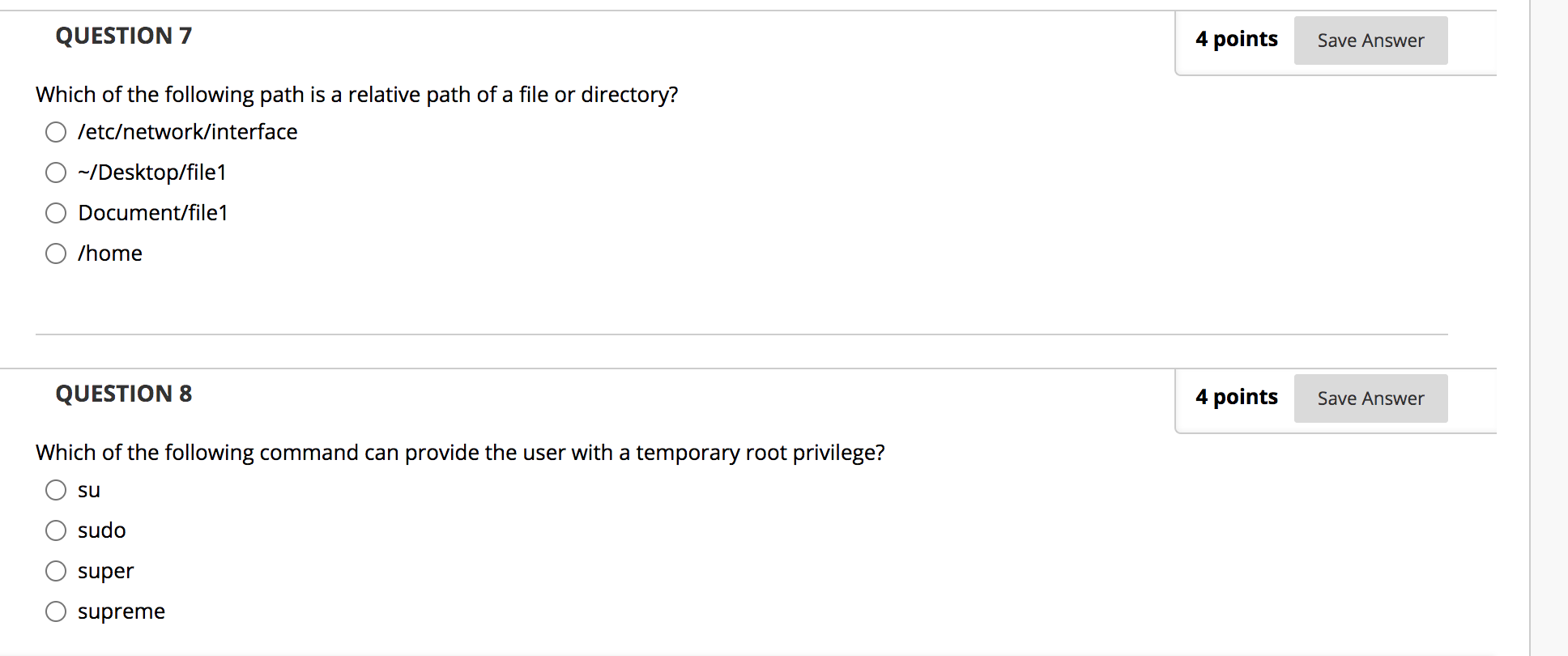 Solved QUESTION 1 3 points Save Answer It is possible for a | Chegg.com