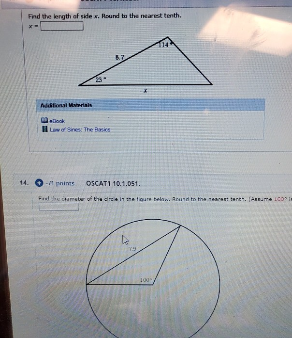 Solved Assume A Is Opposite Side A, B Is Opposite Side B, | Chegg.com