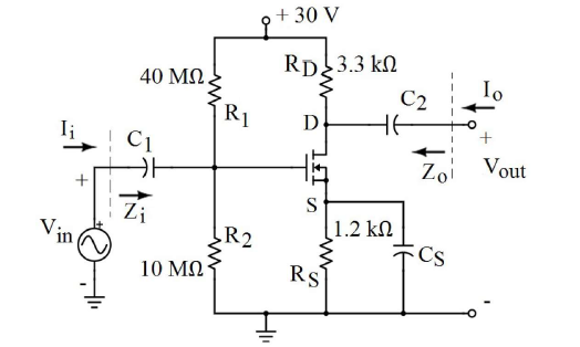 Solved The following amplifier (consider the case without | Chegg.com