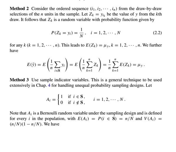 Method 2 Consider The Ordered Sequence In I2 Chegg Com
