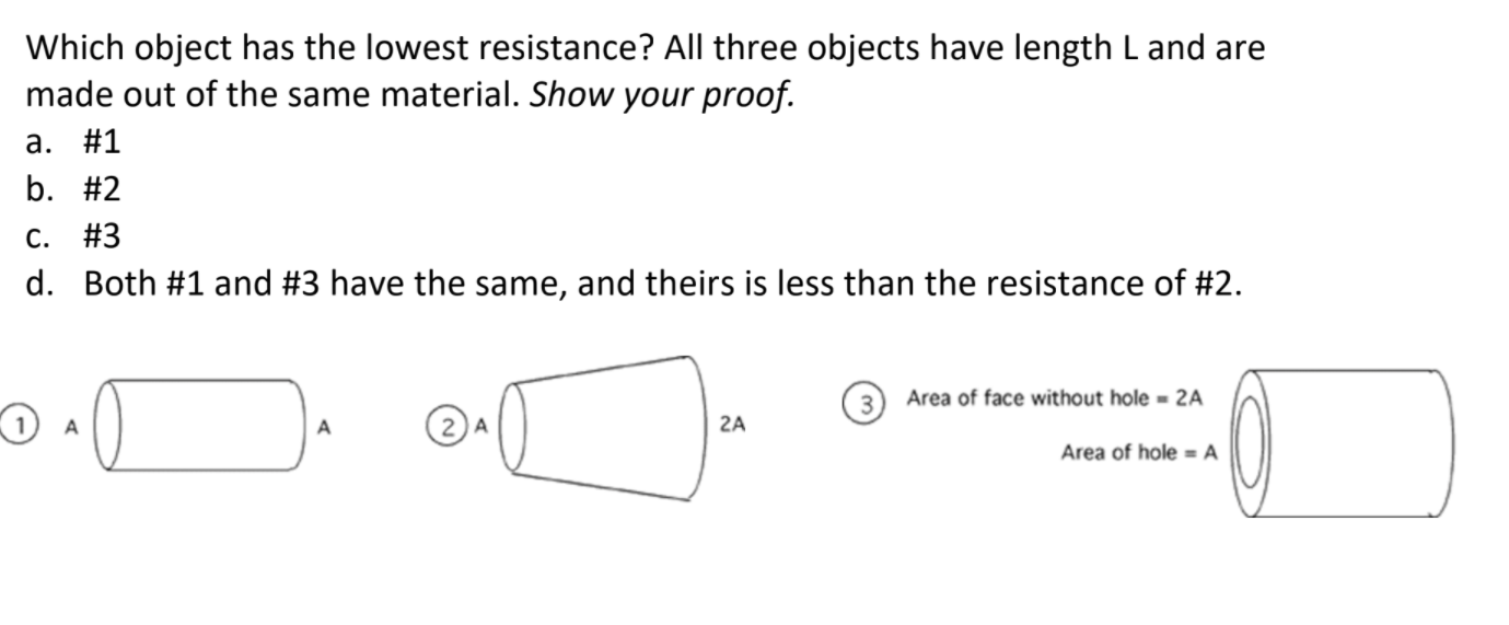 solved-which-object-has-the-lowest-resistance-all-three-chegg