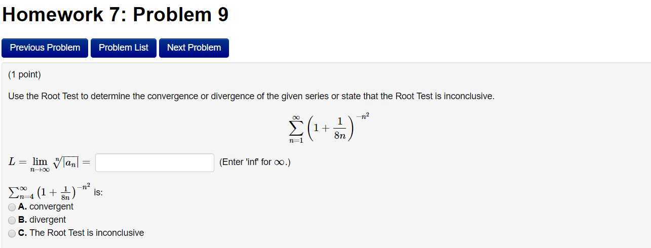Solved Homework 7: Problem 9 Previous Problem Problem List | Chegg.com