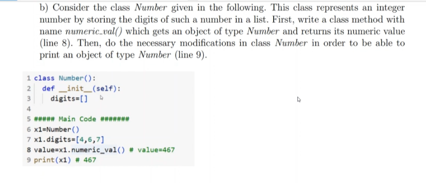 Solved a) Given the class Fraction representing a fraction | Chegg.com