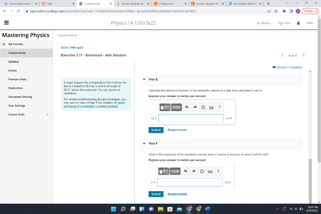 Solved Exercise 3.17 - Enhanced - with Solution Part B | Chegg.com