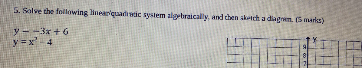 4.3 solving linear quadratic systems evaluate homework and practice