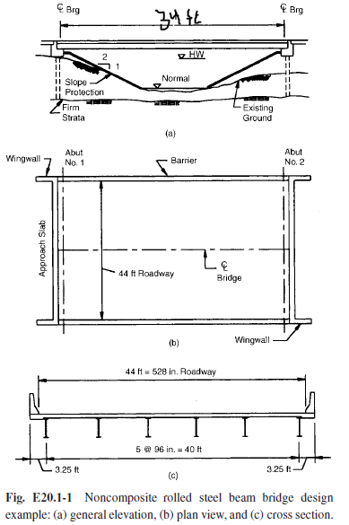 Steel Bridge Design Example