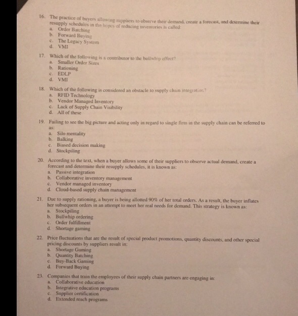 Solved Know Ledge Management Process B Manufacturing Flow Chegg