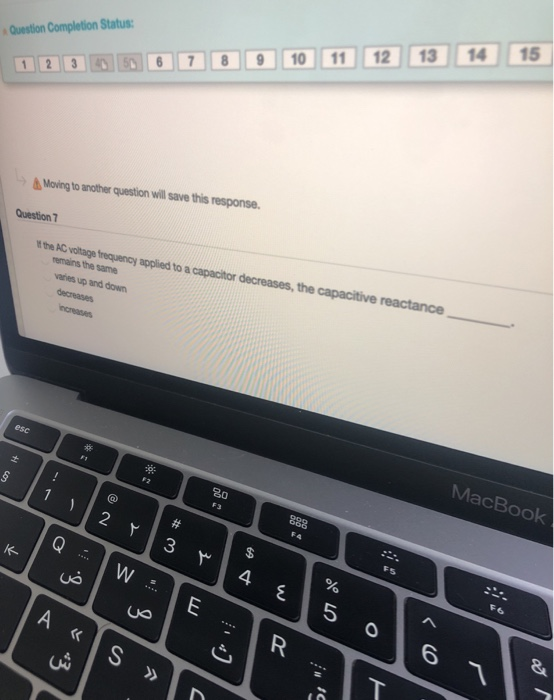 Solved 15 14 13 12 11 10 Question Completion Status 3 2 | Chegg.com