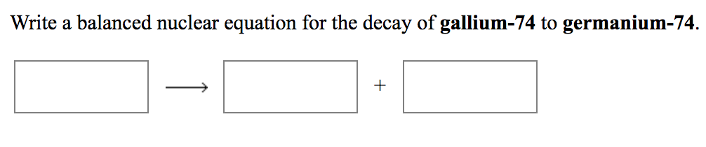 Solved Write A Balanced Nuclear Equation For The Following: | Chegg.com