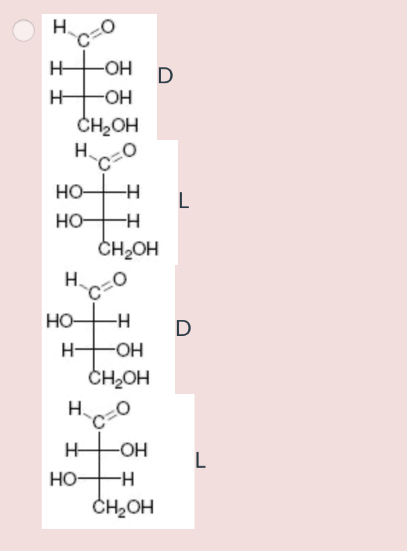Solved 4. Identify which stereoisomers are D sugars and